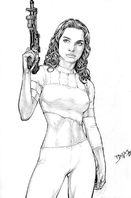 queen amidala coloring pages - photo #6