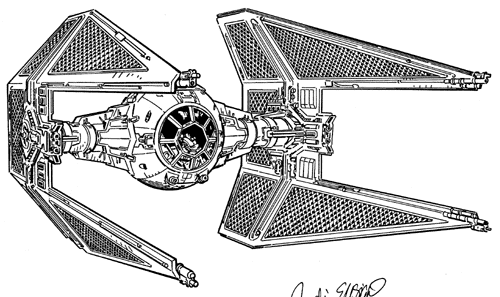 Star Wars Coloring Pages Tie Fighter  Coloring and Drawing